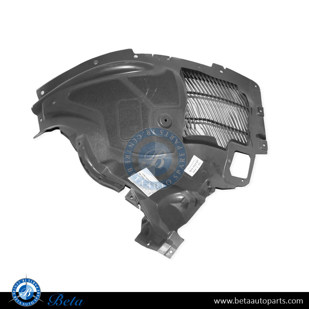Left Side Front Wheel Fender Liner Front Half for BMW X6 F16 2015-2019 models, Part Number 51717333521 Left Side Front Wheel Fender Liner Front Half for BMW X6 F16 2015-2019 models, Part Number 51717333521